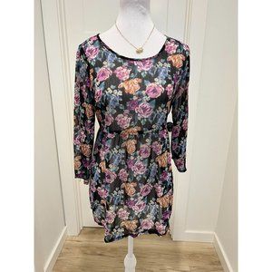 ABOUT A GIRL FLORAL TOP